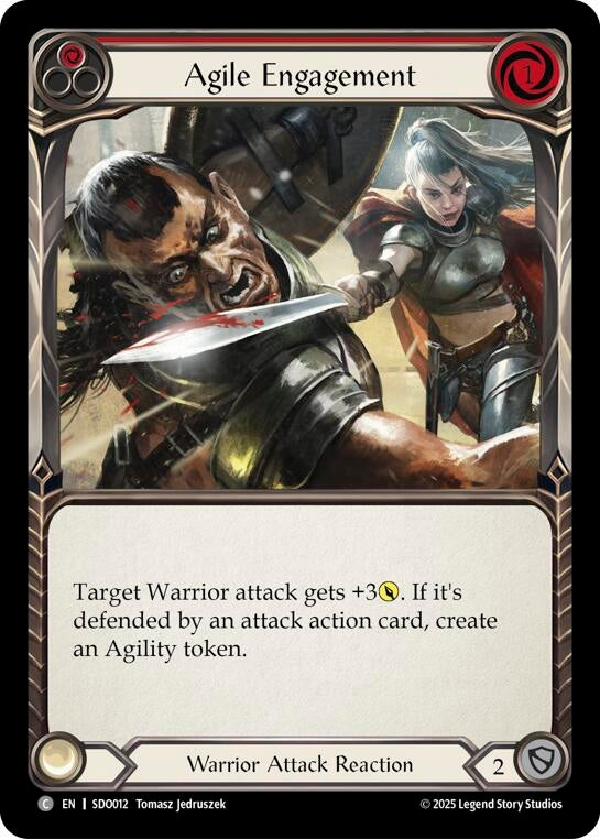 Image for Agile Engagement (SDO012) - Flesh and Blood TCG