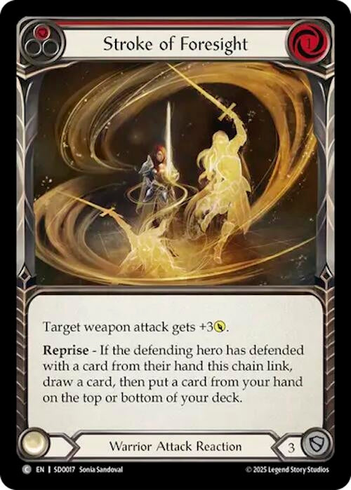 Image for Stroke of Foresight (SDO017) - Flesh and Blood TCG