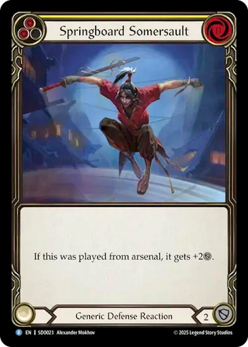 Image for Springboard Somersault (SDO023) (SDO023) - Flesh and Blood TCG