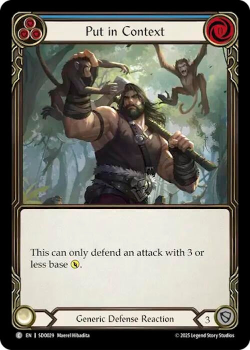 Image for Put in Context (SDO029) (SDO029) - Flesh and Blood TCG