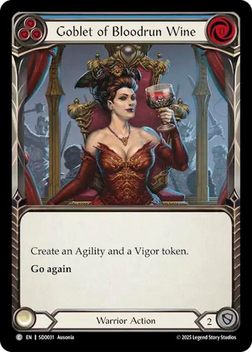 Image for Goblet of Bloodrun Wine (SDO031) - Flesh and Blood TCG