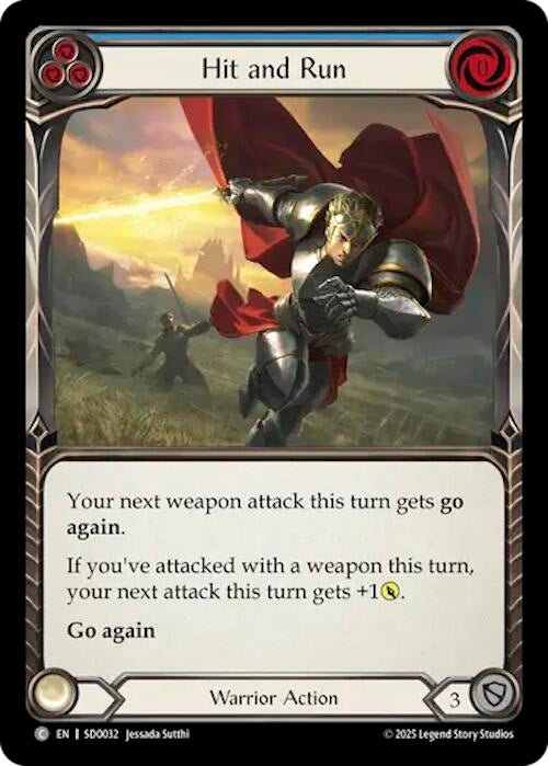Image for Hit and Run (SDO032) - Flesh and Blood TCG