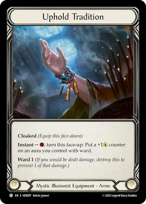 Image for Uphold Tradition (SEN007) - Flesh and Blood TCG