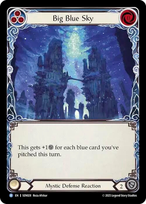 Image for Big Blue Sky (SEN028) - Flesh and Blood TCG