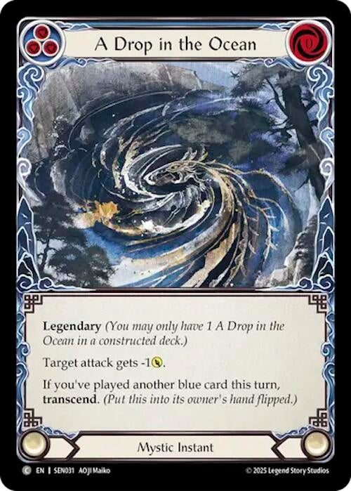 Image for A Drop in the Ocean // Inner Chi (SEN031) - Flesh and Blood TCG