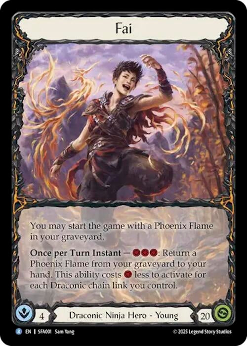 Image for Fai (Extended Art) (SFA001) - Flesh and Blood TCG