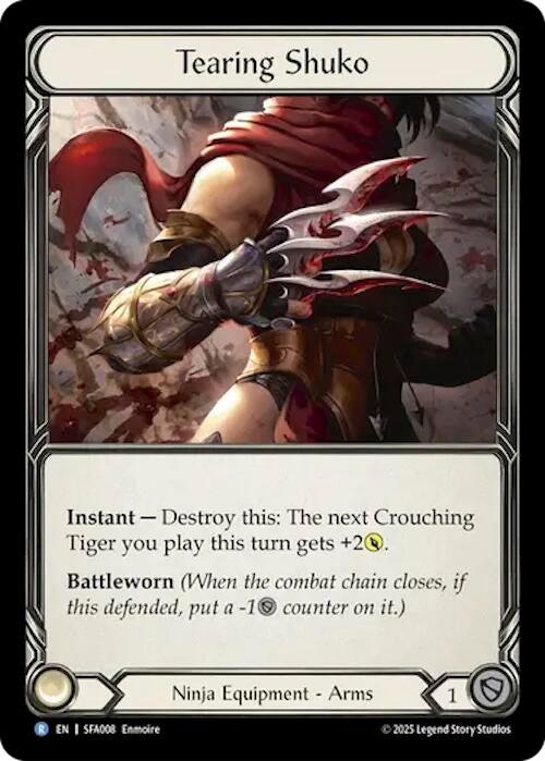 Image for Tearing Shuko (SFA008) - Flesh and Blood TCG