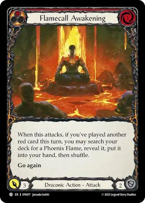 Image for Flamecall Awakening (SFA017) - Flesh and Blood TCG