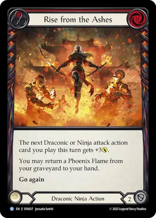 Image for Rise from the Ashes (SFA027) - Flesh and Blood TCG