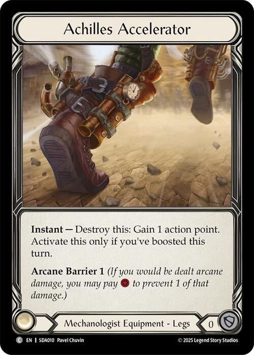 Image for Achilles Accelerator (SDA010) - Flesh and Blood TCG