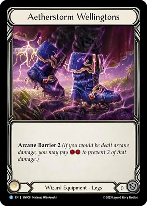 Image for Aetherstorm Wellingtons (SIY008) - Flesh and Blood TCG