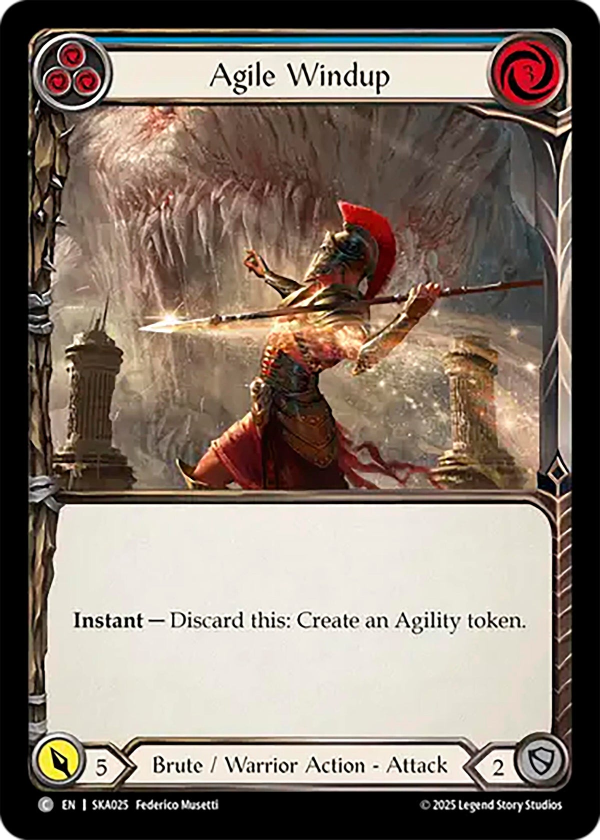 Image for Agile Windup (SKA025) - Flesh and Blood TCG