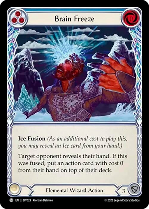 Image for Brain Freeze (SIY023) - Flesh and Blood TCG