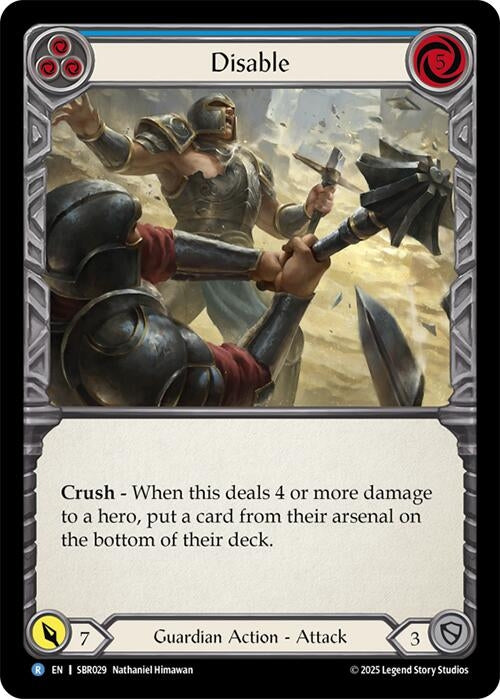 Image for Disable (SBR029) - Flesh and Blood TCG