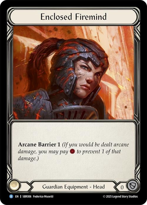 Image for Enclosed Firemind (SBR006) - Flesh and Blood TCG