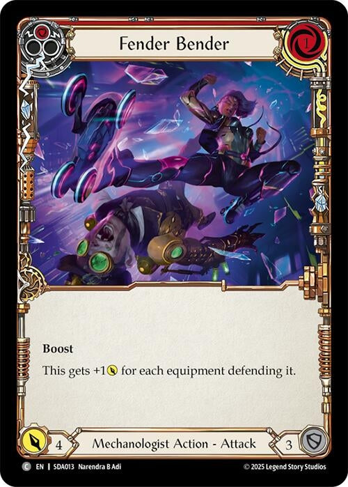 Image for Fender Bender (SDA013) - Flesh and Blood TCG