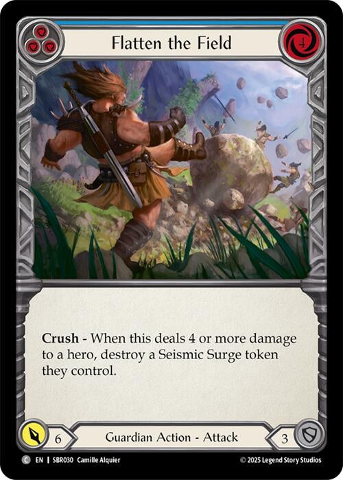 Image for Flatten the Field (SBR030) - Flesh and Blood TCG