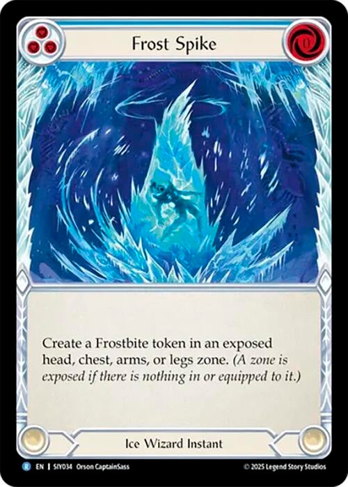 Image for Frost Spike (SIY034) - Flesh and Blood TCG