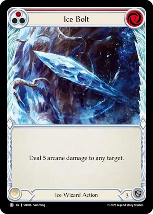 Image for Ice Bolt (Red) (SIY016) - Flesh and Blood TCG