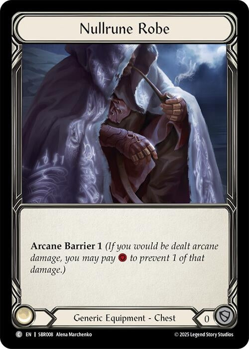 Image for Nullrune Robe (SBR008) (SBR008) - Flesh and Blood TCG