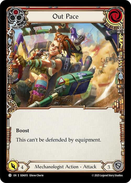 Image for Out Pace (SDA015) - Flesh and Blood TCG
