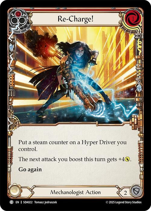 Image for Re-Charge! (SDA022) - Flesh and Blood TCG
