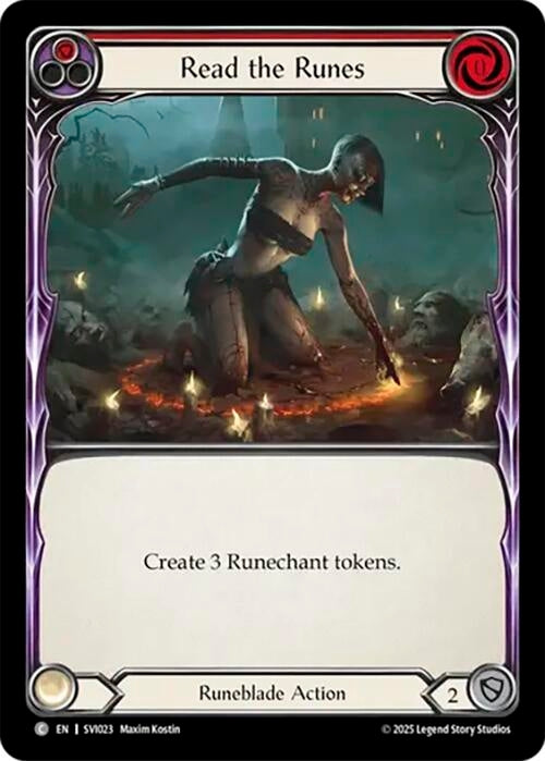Image for Read the Runes (SVI023) - Flesh and Blood TCG