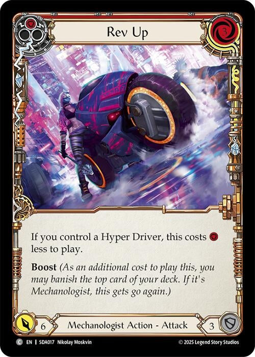 Image for Rev Up (SDA017) - Flesh and Blood TCG