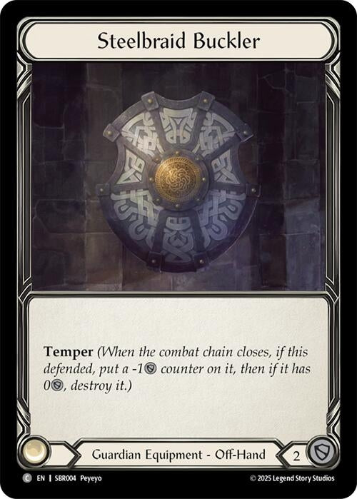 Image for Steelbraid Buckler (SBR004) - Flesh and Blood TCG