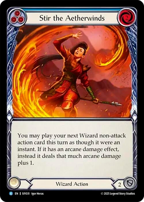 Image for Stir the Aetherwinds (SIY031) - Flesh and Blood TCG