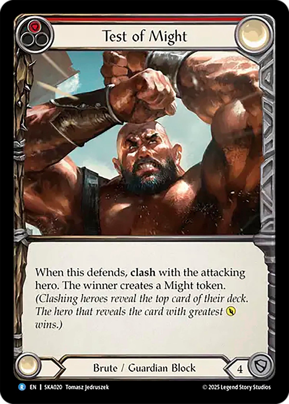 Image for Test of Might (SKA020) - Flesh and Blood TCG