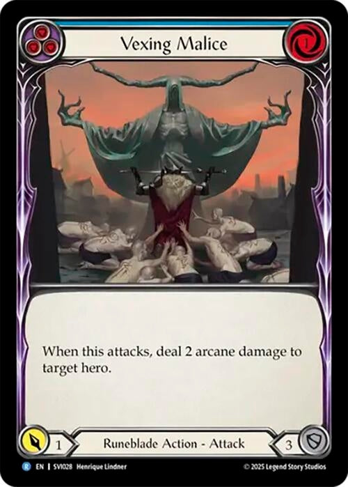 Image for Vexing Malice (SVI028) - Flesh and Blood TCG