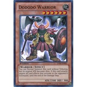 Image for Dododo Warrior (ZTIN-EN001) (ZTIN) - YuGiOh