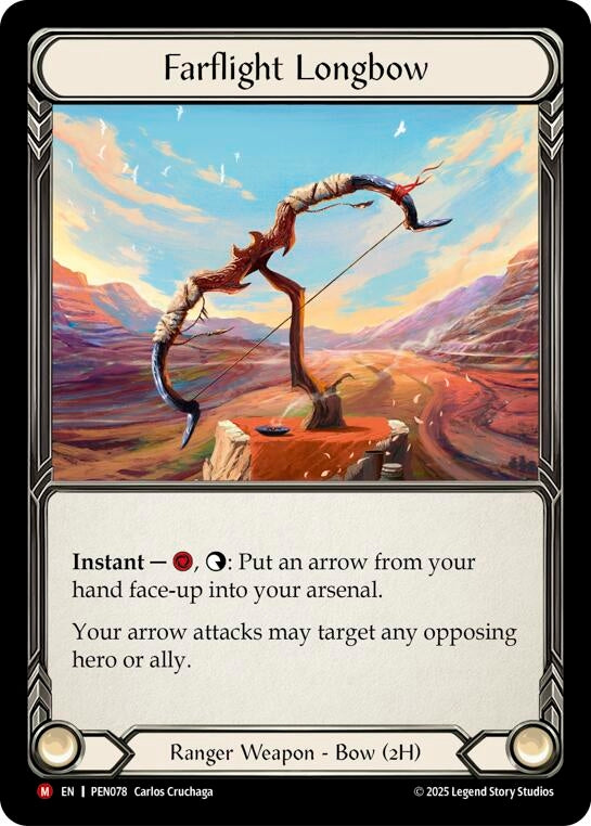 Image for Farflight Longbow (PEN078) (PEN) - Flesh and Blood TCG