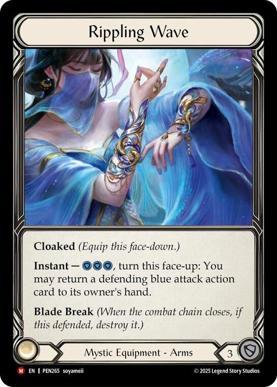 Image for Rippling Wave (PEN265) (PEN) - Flesh and Blood TCG