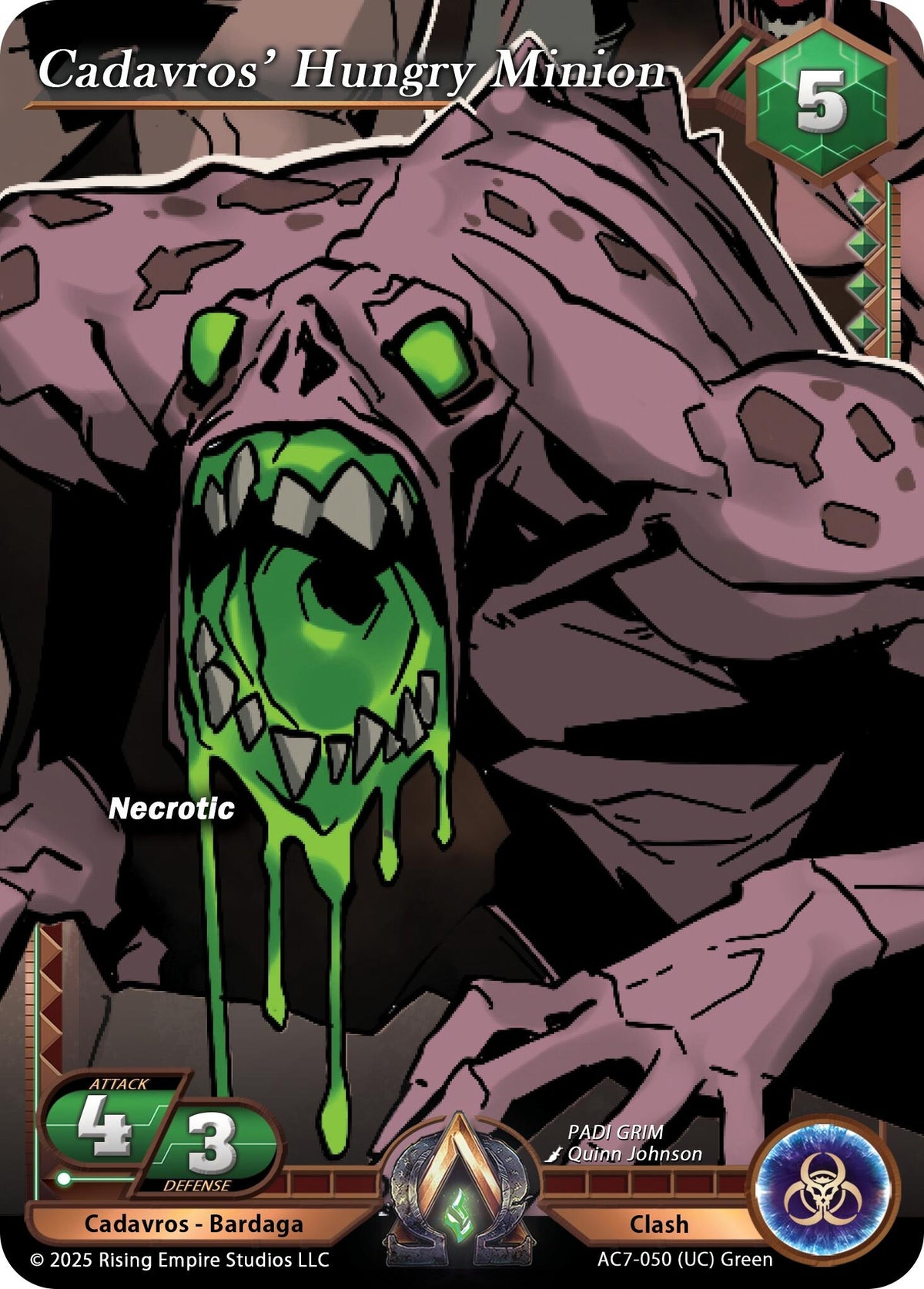 Image for Cadavros' Hungry Minion (AC7-050) (AC7) - Alpha Clash