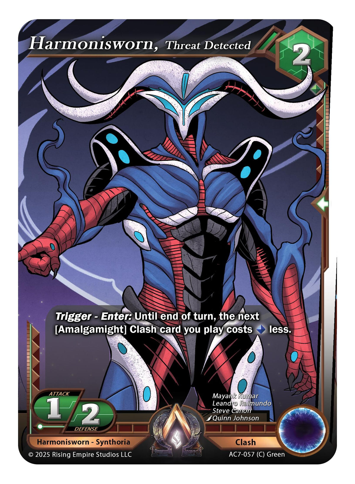 Image for Harmonisworn, Threat Detected (AC7-057) (AC7) - Alpha Clash