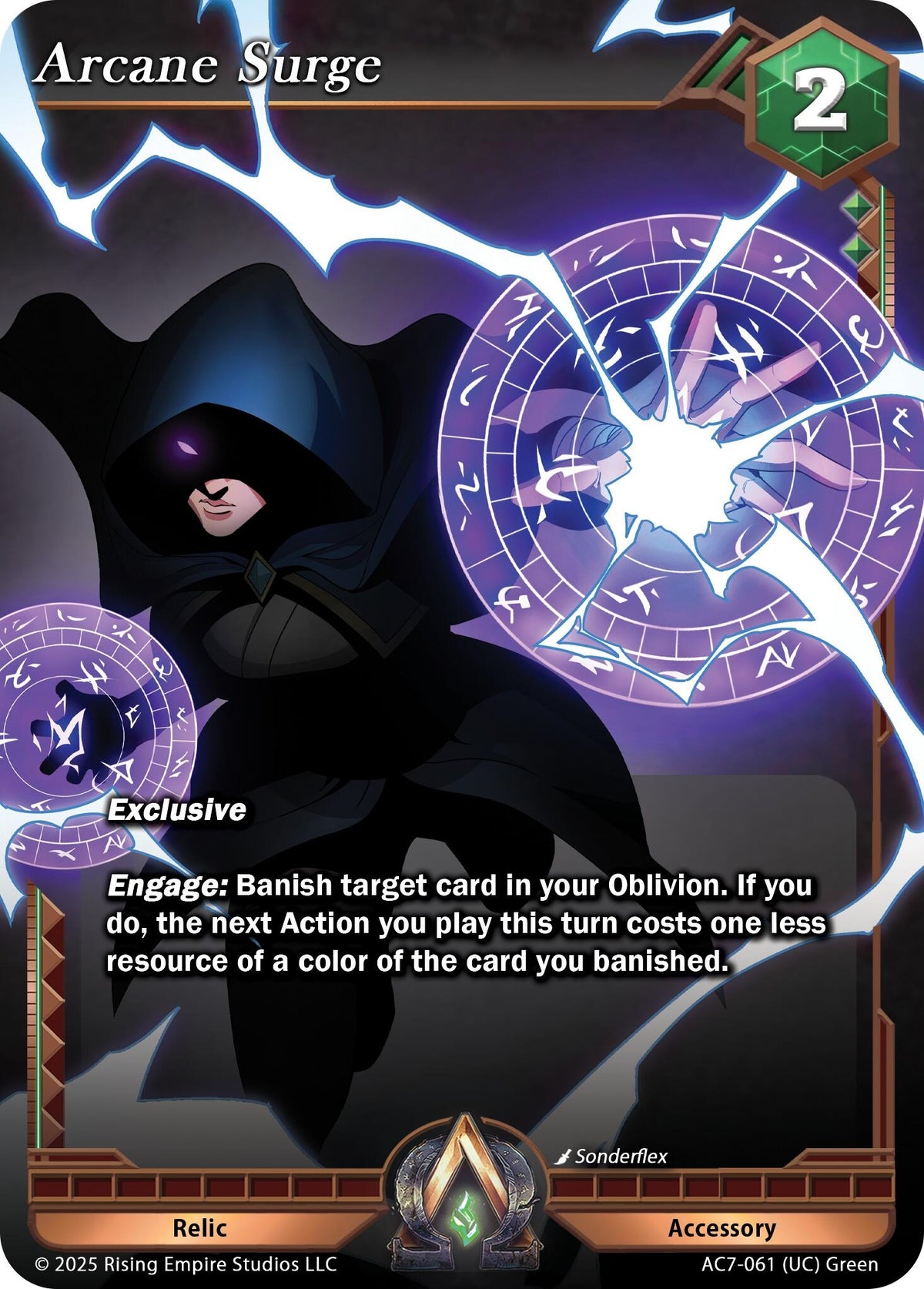 Image for Arcane Surge (AC7-061) (AC7) - Alpha Clash