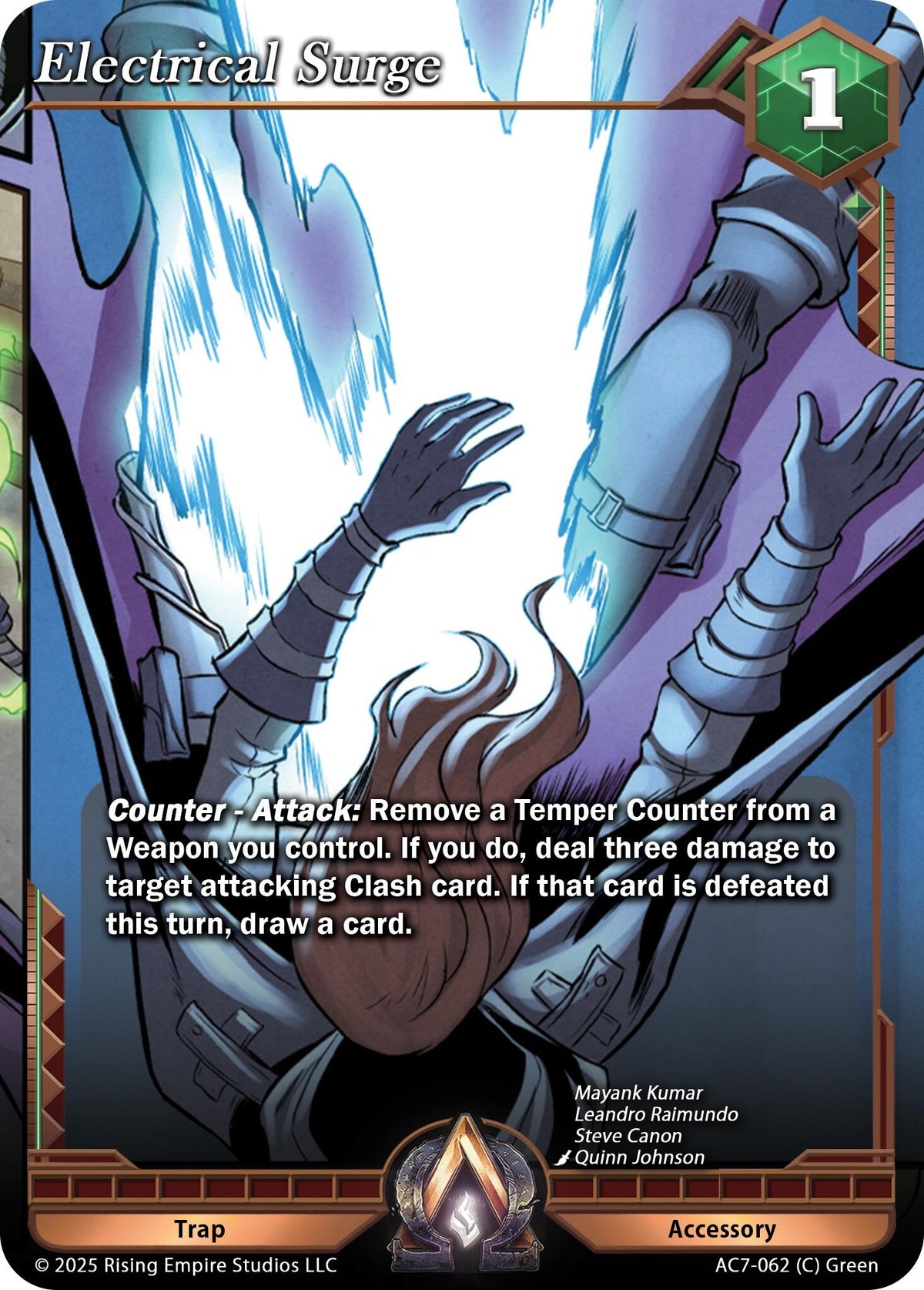 Image for Electrical Surge (AC7-062) (AC7) - Alpha Clash
