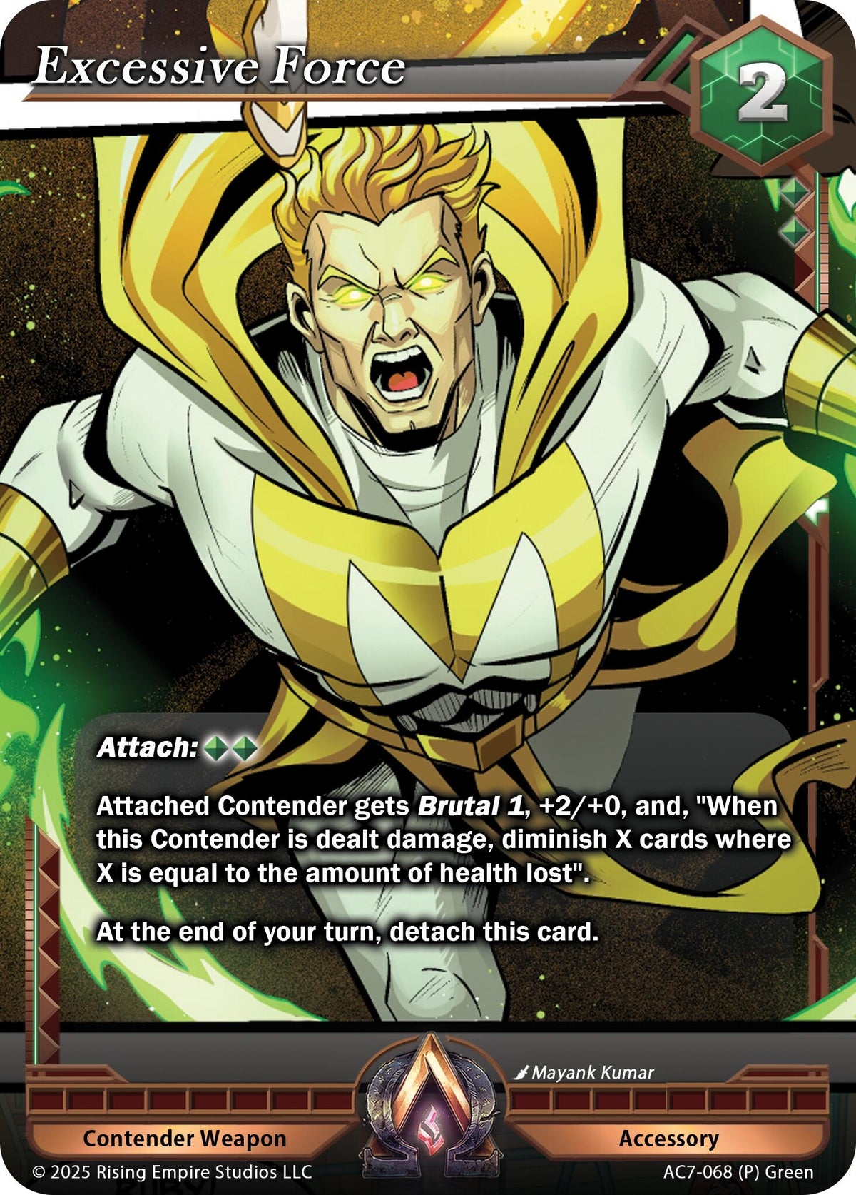 Image for Excessive Force (AC7-068) (AC7) - Alpha Clash