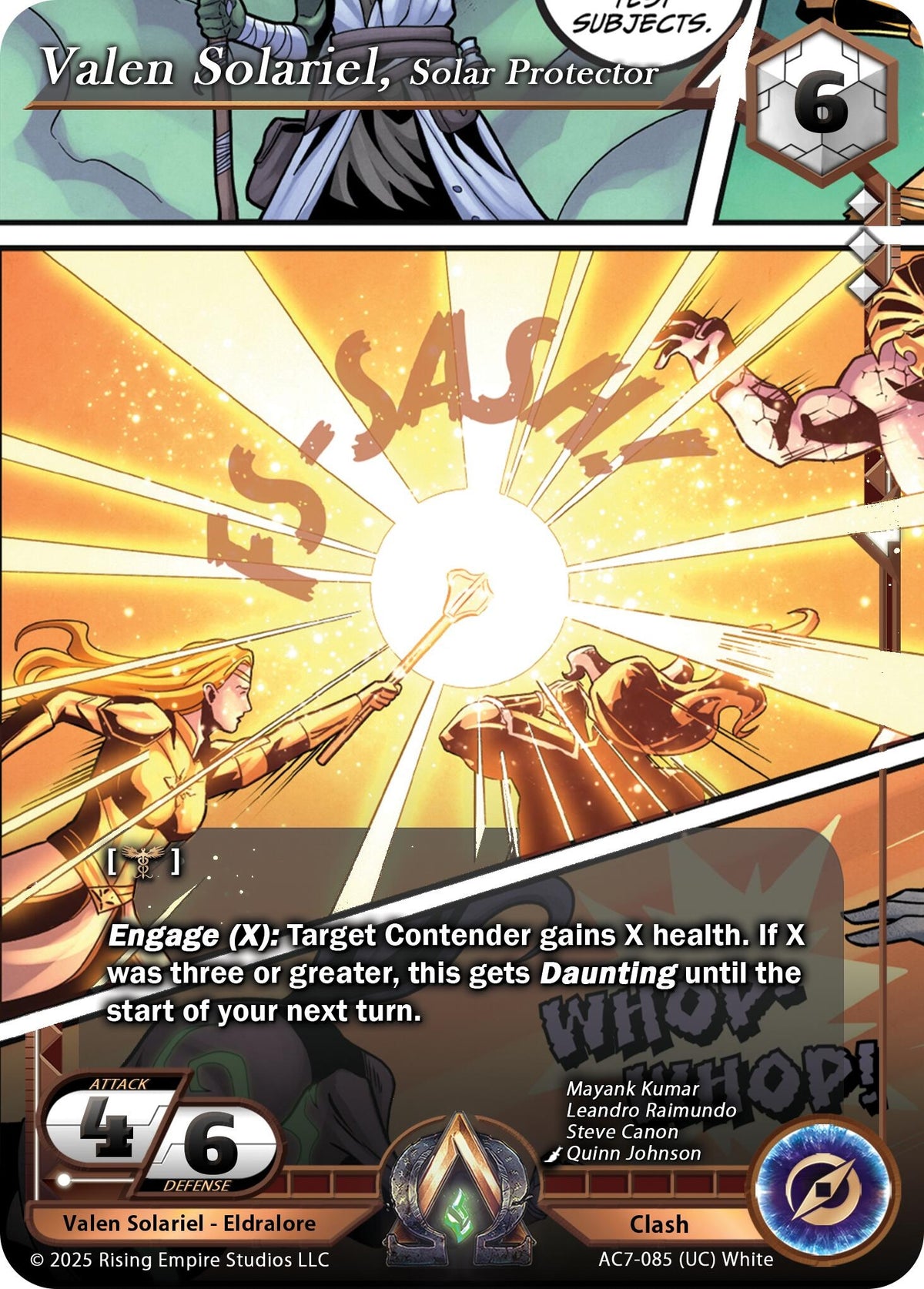 Image for Valen Solariel, Solar Protector (AC7-085) (AC7) - Alpha Clash