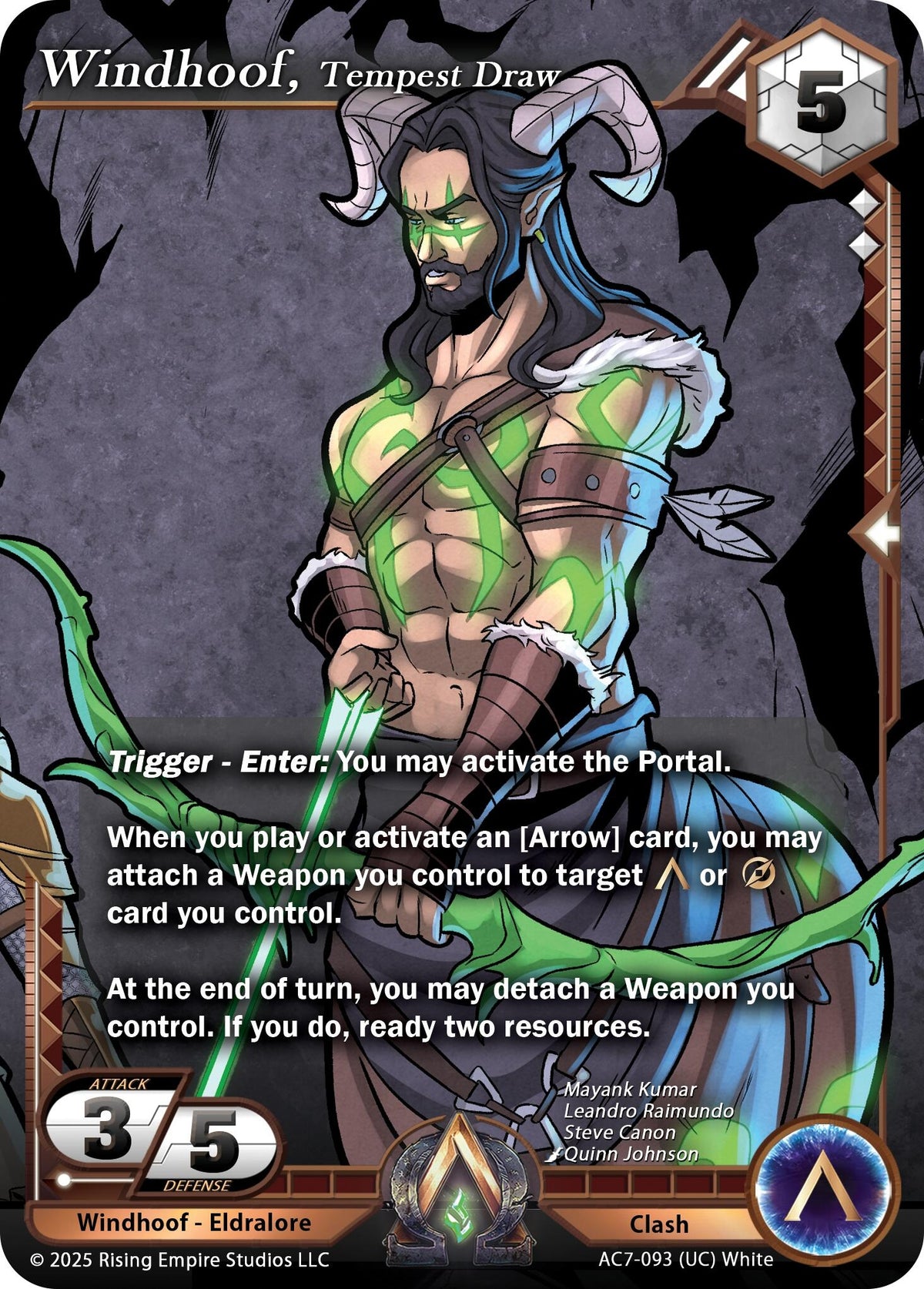 Image for Windhoof, Tempest Draw (AC7-093) (AC7) - Alpha Clash