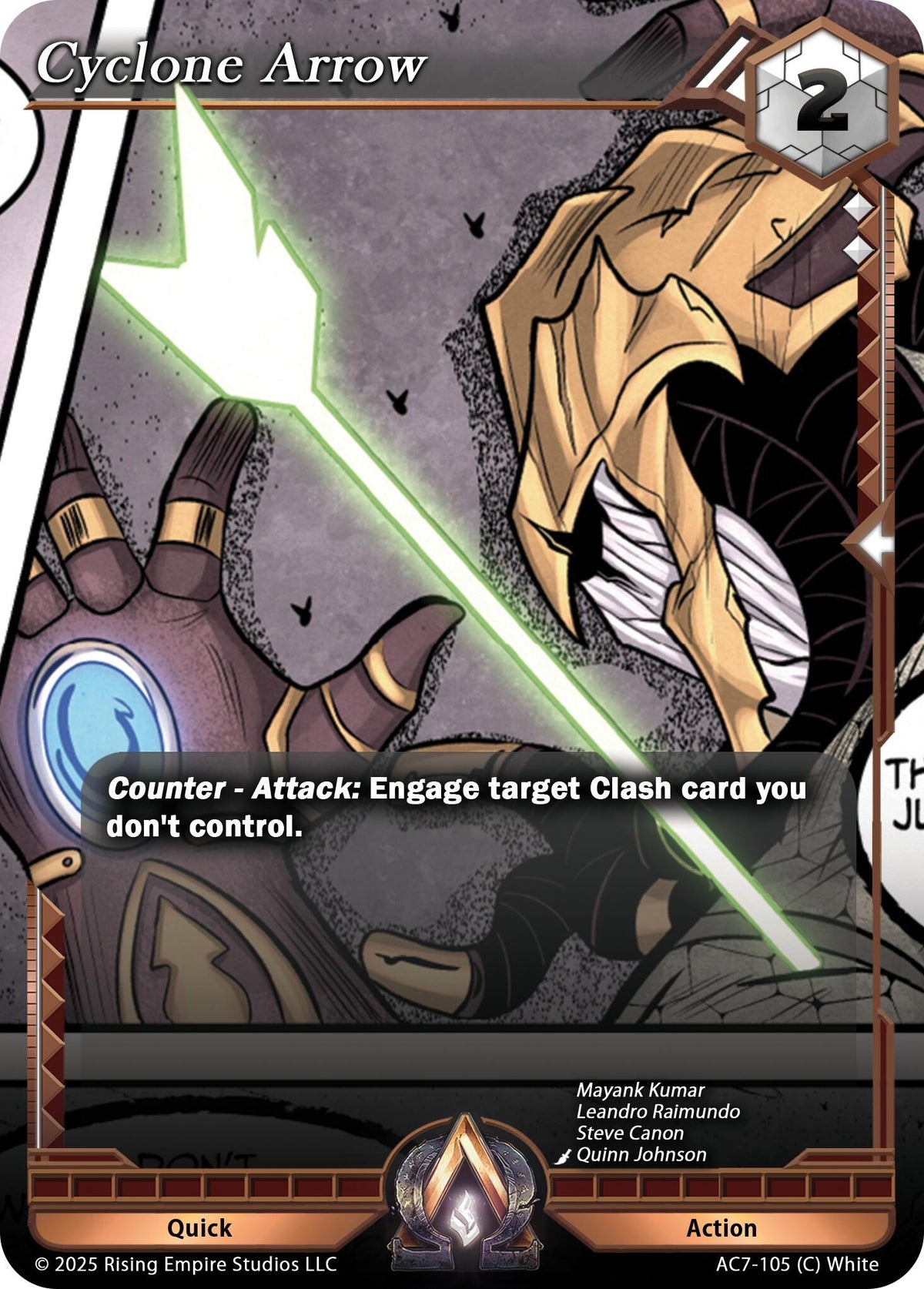 Image for Cyclone Arrow (AC7-105) (AC7) - Alpha Clash