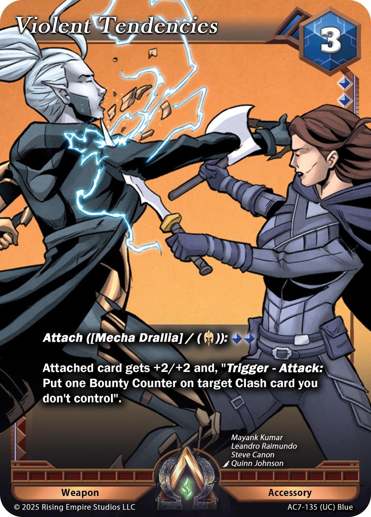 Image for Violent Tendencies (AC7-135) (AC7) - Alpha Clash