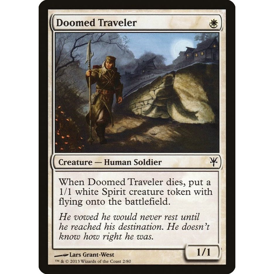 Image for Doomed Traveler (2) (DDK) - Magic: The Gathering