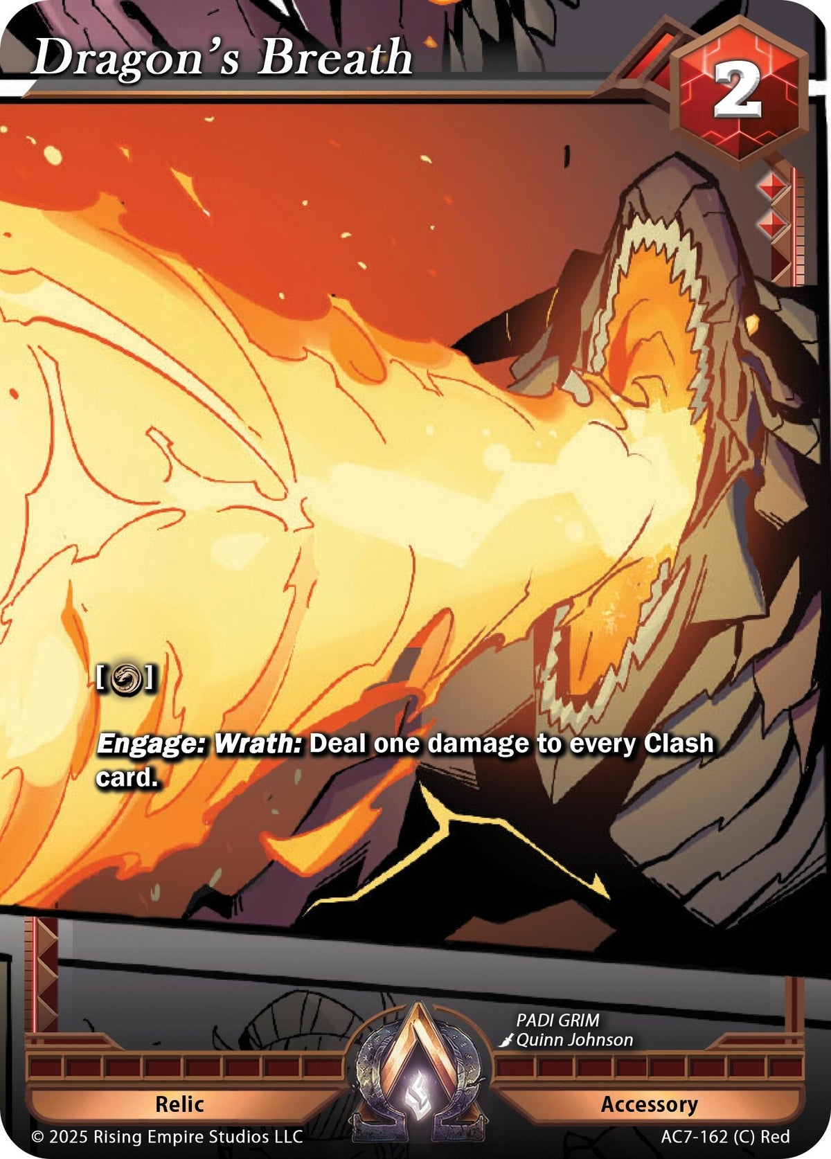 Image for Dragon's Breath (AC7-162) (AC7) - Alpha Clash
