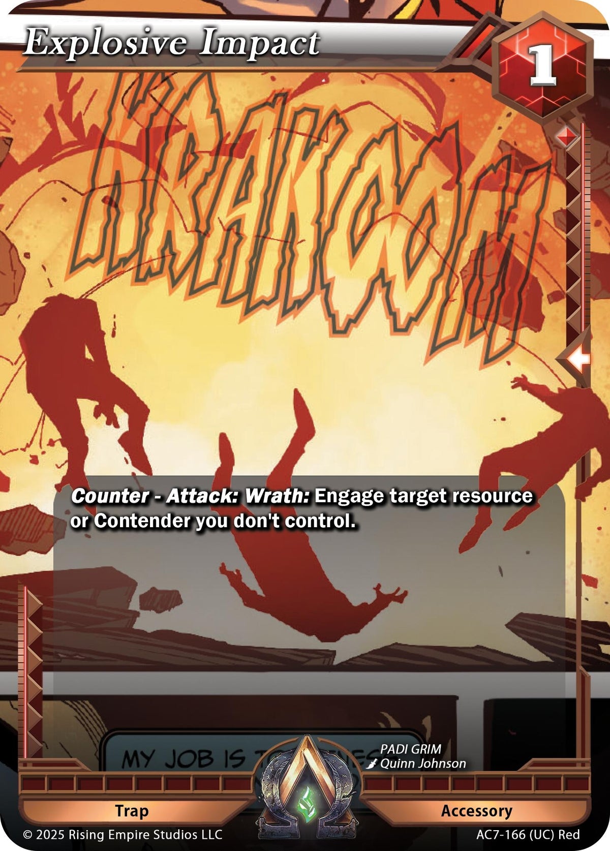 Image for Explosive Impact (AC7-166) (AC7) - Alpha Clash
