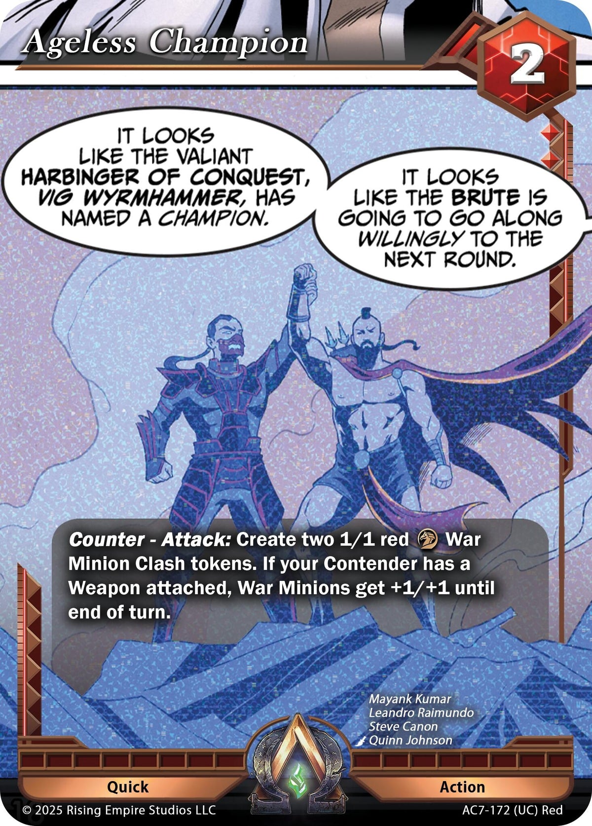 Image for Ageless Champion (AC7-172) (AC7) - Alpha Clash