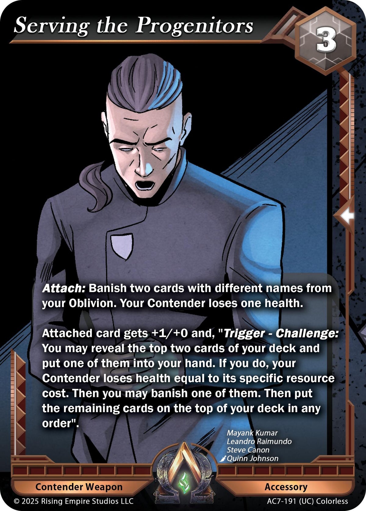 Image for Serving the Progenitors (AC7-191) (AC7) - Alpha Clash