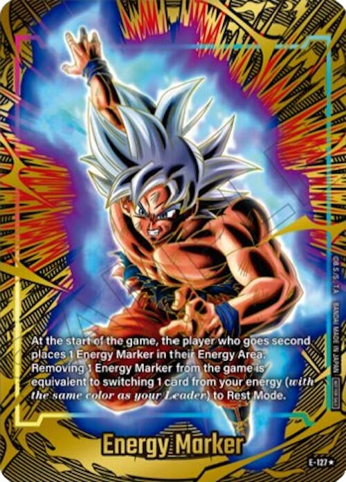 Image for Energy Marker (E-127) (Gold-Stamped) (E-127) (TPR) - Dragon Ball Super: Masters